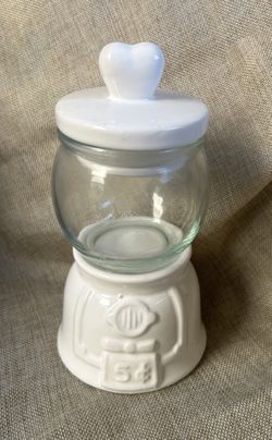 🍬 Hobby Lobby Mini Gumball-Style Container – 7” – Tray Décor – $5 (Hollywood, FL)