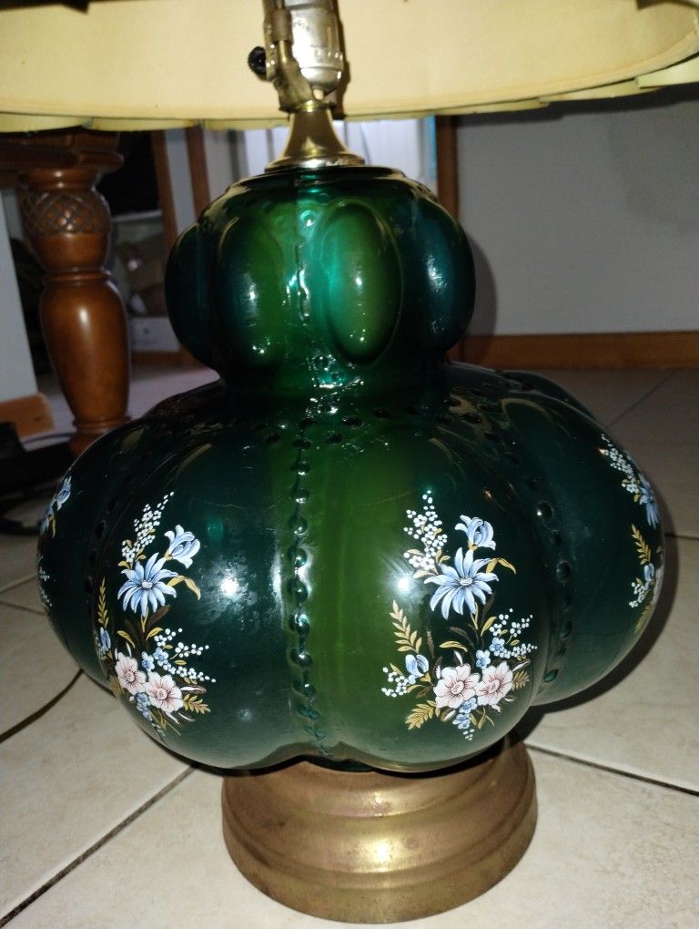 Antique Hollywood Regency Bulb Lamp