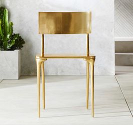 CB2 Oro Gold Dining Chair