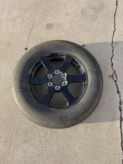 2025 Toyota 4 Runner SR5 (OEM) Spare Wheel/Tire