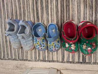 Size 6T little girls crocs puma