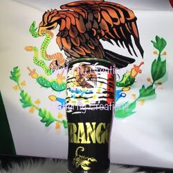 Mexican flag tumbler