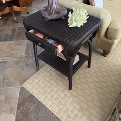 High Quality Wicker Lamp Table 