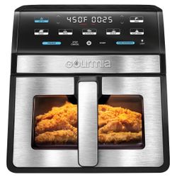 Gourmia 8-Quart Digital Air Fryer with Window & Light=A9-14