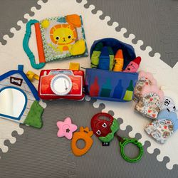 FREE Baby Teethers And Crinkle Toys