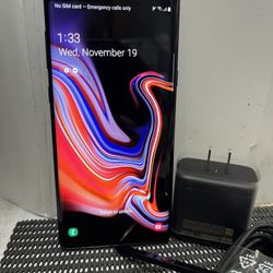 Samsung Galaxy Note 9 SM-N960U 512GB UNLOCKED-Black  