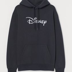 H&M Disney Logo Hoodie - Men's Size Medium