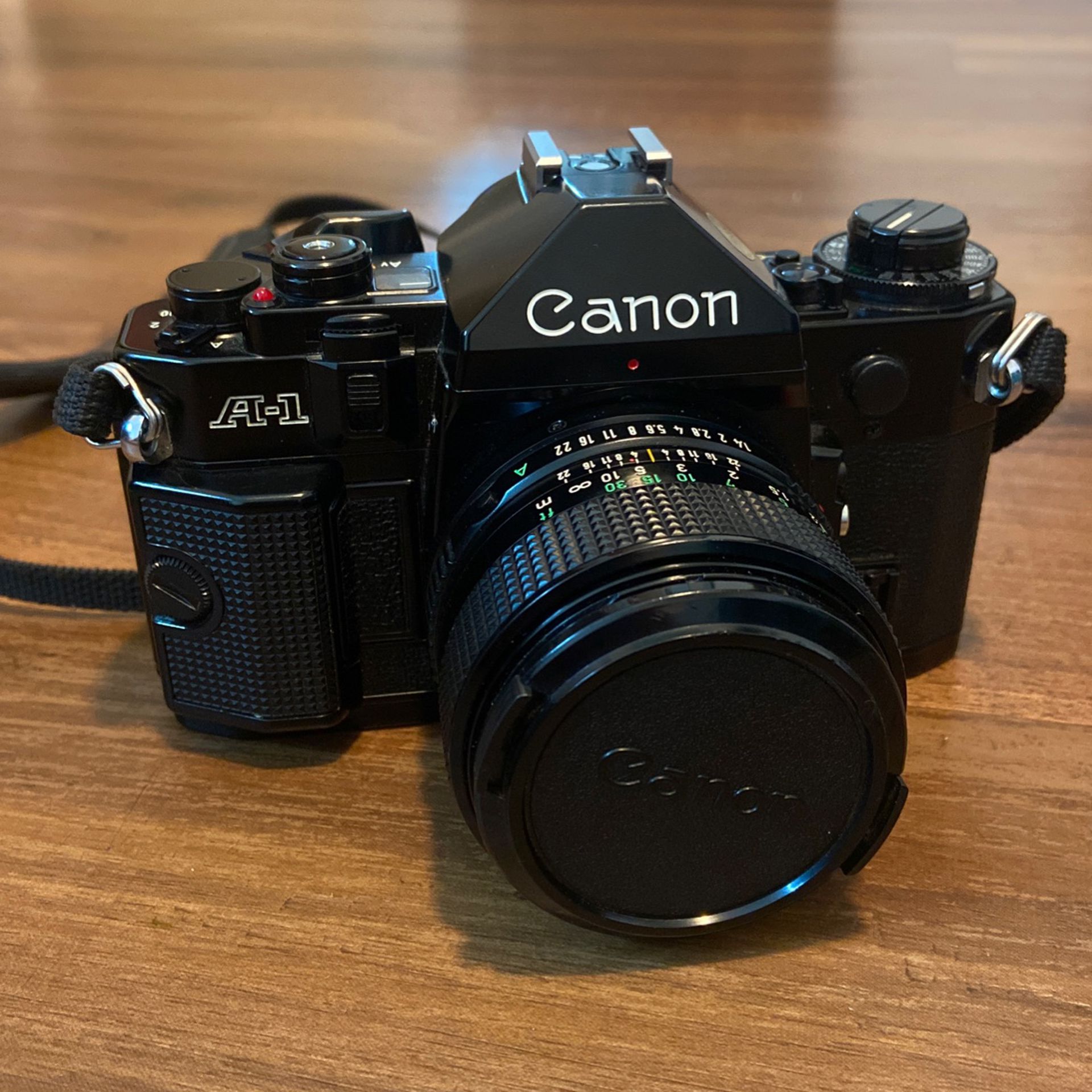 Canon A-1 35mm Film Camera 