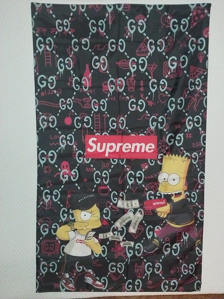 Bart Simpson Supreme Flag