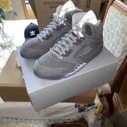 Jordan 5 Wolf Grey Size 12 Deadstock/ New