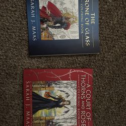 Sarah J Maas coloring books