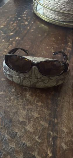 Coach Sunglasses with Signature Case