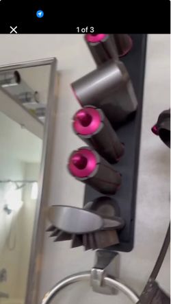 Dyson air wrap thick hair n attachments