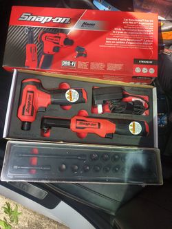 Snap-on Tools NEW 1/4” Drive & Hex 2pc NanoAxcess Tool Kit In Foam CTNN2Q3KF