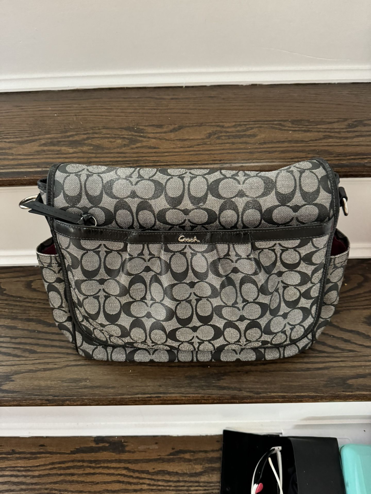 Coach baby diaper Bag
