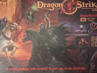 Dragon Strike Board Game with VHS Video