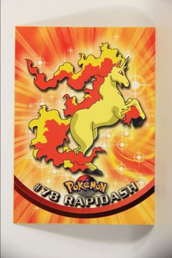 Pokémon #78 Rapidash Trading Card