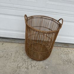 Large Rattan Basket Or Hamper