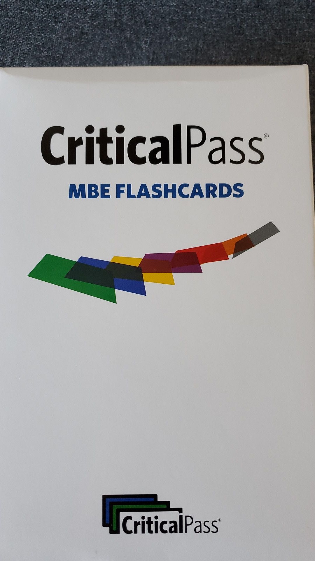Critical Pass UBE Flash Cards (MBE & MEE)