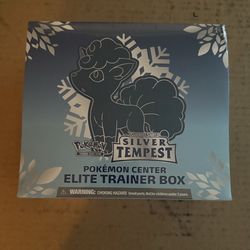 Pokémon TCG Silver Tempest Pokémon Center Elite Trainer Box see photos