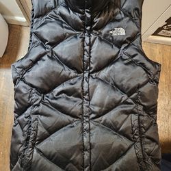 North Face , Goose Down, Med, Vest, Black 