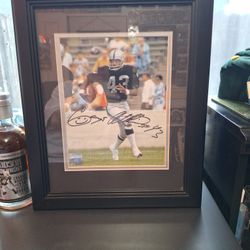 George Atkinson Signed 8x10 Oakland Raiders