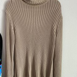 Vintage 90’s Benetton Turtleneck sweater burberry 