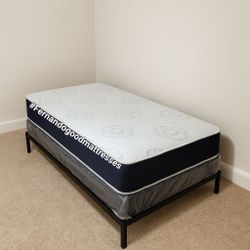 NEW Twin-Size MATTRESS and BOX SPRING. Bed frame not included👍
