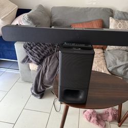 Sony SA-S350 Soundbar with Wireless Subwoofer – Excellent Condition