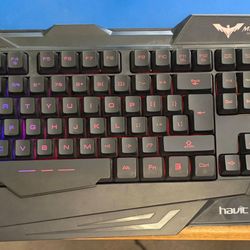Havit Magic Eagle Gaming Keyboard - Rainbow Backlit - HV-KB558CM