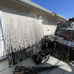 MASSIVE FISHING ROD & REEL SALE! EVERYTHING YOU NEED! 