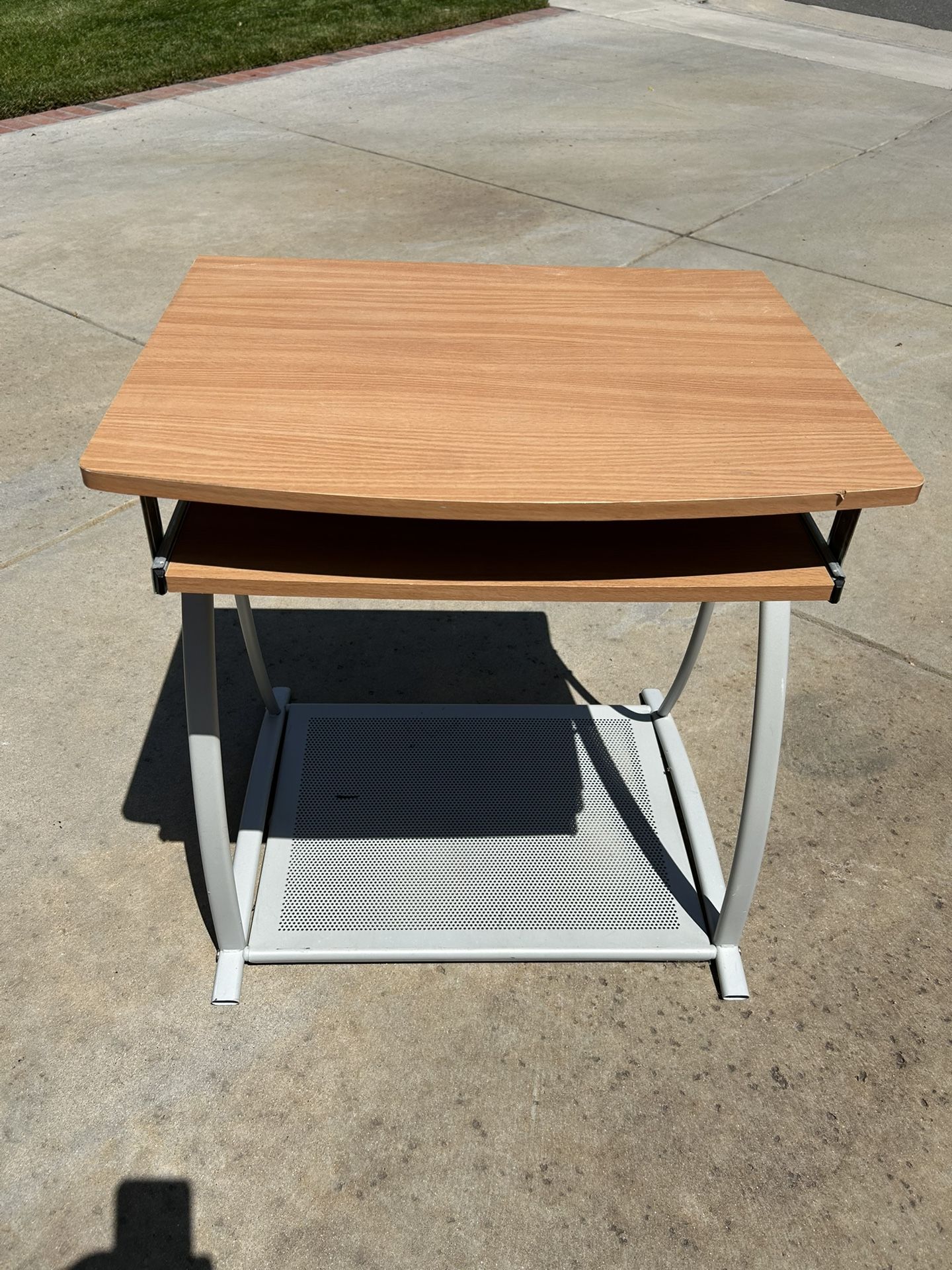 Lorell, Maple Laminate Computer Desk
