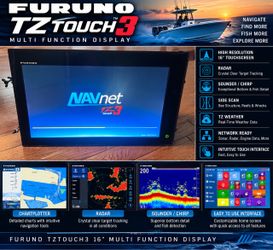 Furuno TZT16F TZtouch3 16” MFD Chartplotter/Fish Finder