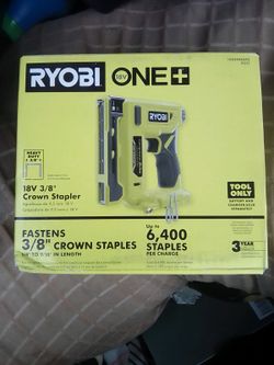 RYIOBI COMPRESSION STAPLER-brand new in box