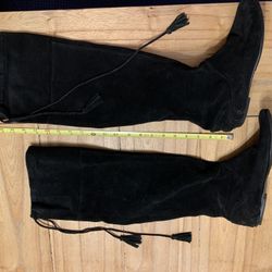 Vero Cuoio Knee High Suede Boots