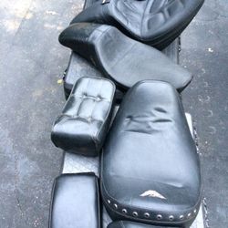 Harley Davidson Seats Variety Lot For Sale