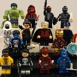 Marvel Heroes & Antiheroes 14pc Minifigure Set LEGO Compatible