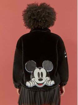 Mickey Mouse Faux Fur Coat