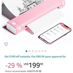 Portable  Printer Bluetooth And Wifi
