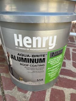 Aqua-Brite-558 Aluminum Roof Coating