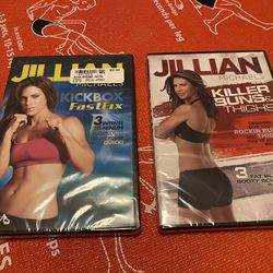 Two New Jillian Michaels Workout Dvds 