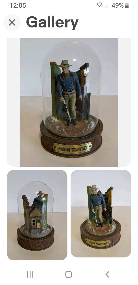 John Wayne Franklin mint