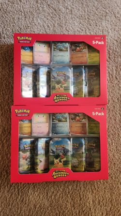 Pokemon lot 2 Ascended Heroes mini tins box NO TRADES