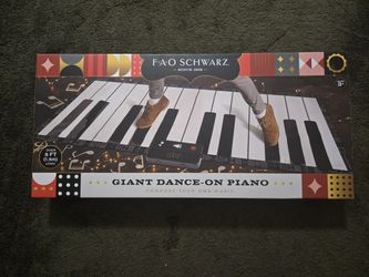 Brand New FAO Schwarz Giant Step-On Piano