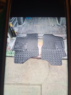 GMC / GM  CHEVROLET/SILVERADO/SIERRA  FRONT FLOOR MATS (2006-2024)