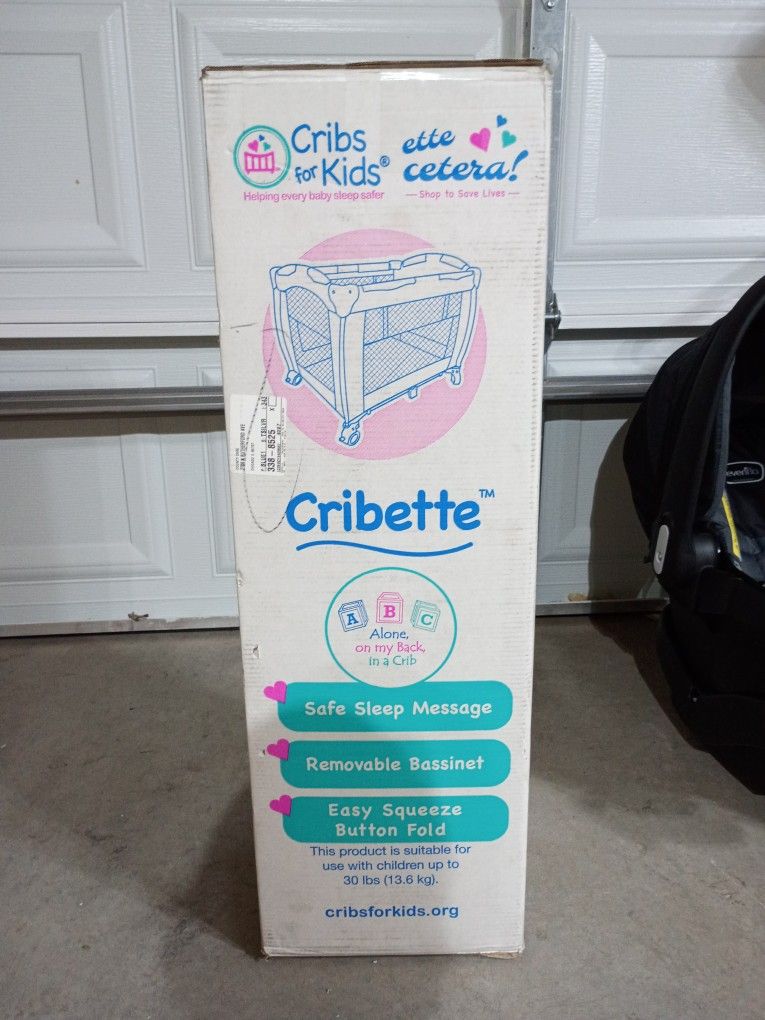 Brand New Cribette For Infant To Toddlers.