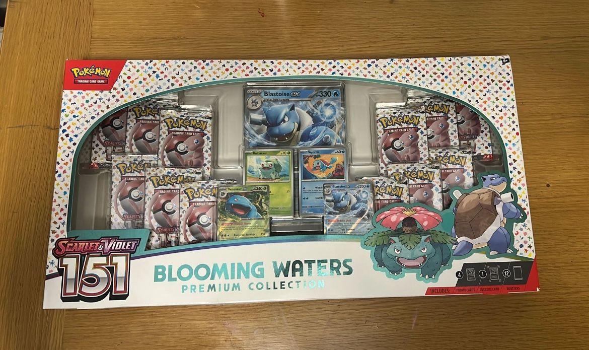 Pokemon 151 Blooming Waters Sealed