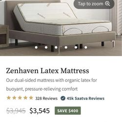 Saatva Zenhaven King Mattress