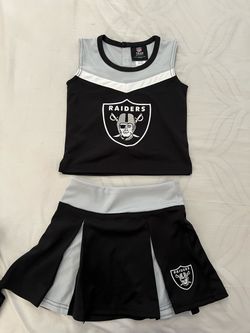 Raiders Cheerleader outfit 3x/4T