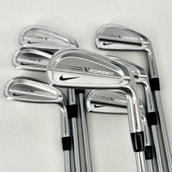 Nike VR Forged Pro Combo Iron Set 4-PW - Project X 6.0 Stiff Shafts - Nike Tour Wrap